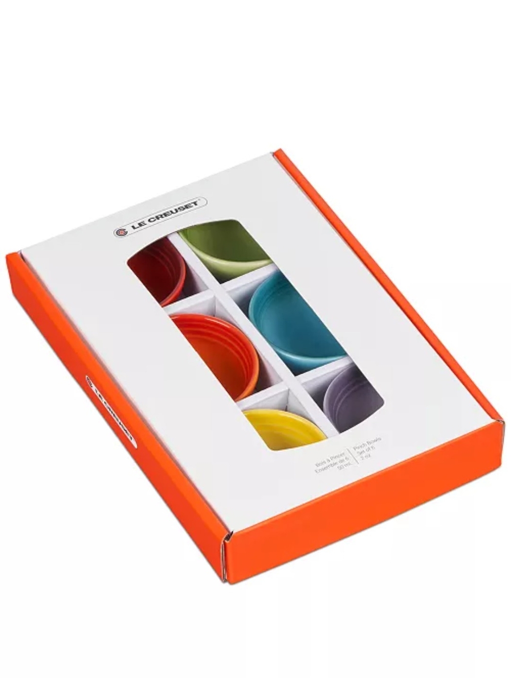 Le Creuset Multicolor Stoneware Prep Bowls - Set of 6